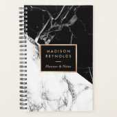 Concepteur de texture moderne en marbre noir (Devant)