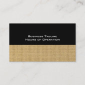 Concepteur d'intérieur ou Carte de visite interméd (Dos)