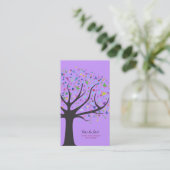 Concepteur unique Artsy d'art de carte de visite (Debout devant)