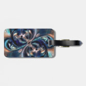 Conceptie  bagagelabel (Achterkant horizontaal)