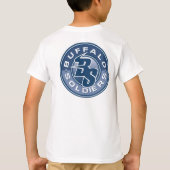 Conception 1 du T-shirt de l'enfant de lacrosse de (Dos)