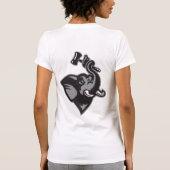 Conception 1 du T-shirt des femmes (Dos)