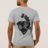 Conception 1 du T-shirt des hommes (Dos)