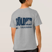 Conception 2 du T-shirt de l'enfant de lacrosse de (Dos)