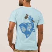 Conception 2 du T-shirt des hommes (Dos)