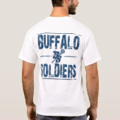Conception 3 de T-shirt de lacrosse de soldats de (Dos)