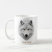 Conception à deux côtés de la Mug de café de loup (Gauche)