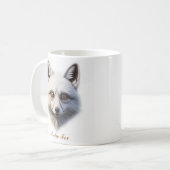 Conception à deux côtés de la tasse de café Fox ar (Devant gauche)