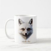 Conception à deux côtés de la tasse de café Fox ar (Gauche)