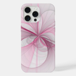 Conception Abstraite de fractal rose pâle moderne