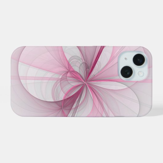 Conception Abstraite de fractal rose pâle moderne (Verso Horizontal)