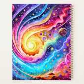 CONCEPTION ABSTRAITE DE GALAXIE COLORÉE 2024 (Dos)