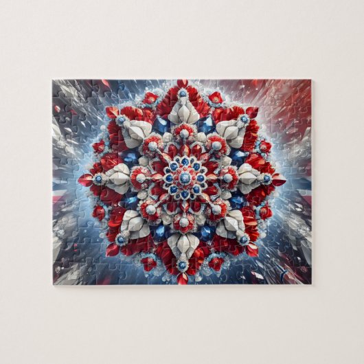 Conception abstraite moderne de puzzle Couleurs No (Horizontal)