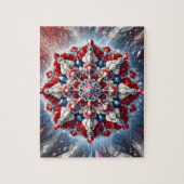 Conception abstraite moderne de puzzle Couleurs No (Vertical)
