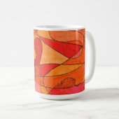 Conception abstraite Mug (Devant droit)