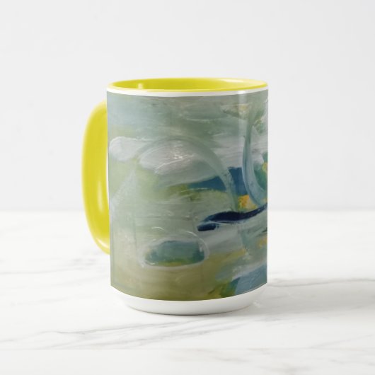 Conception abstraite Mug (Devant gauche)