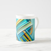 Conception abstraite sur la Mug (Devant droit)