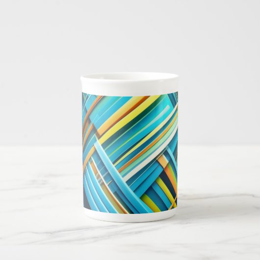 Conception abstraite sur la Mug (Devant)