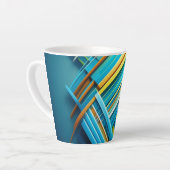 Conception abstraite sur la Mug (Angle gauche)