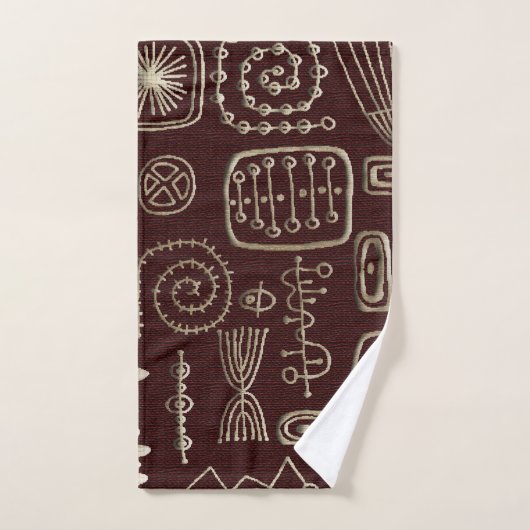 Conception Afrocentrique : (Serviette à main)