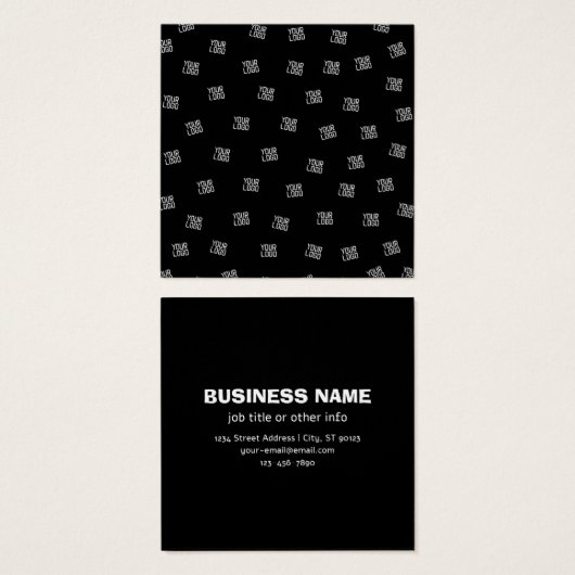 Conception aléatoire, logo ou image d'entreprise (Devant & derrière)