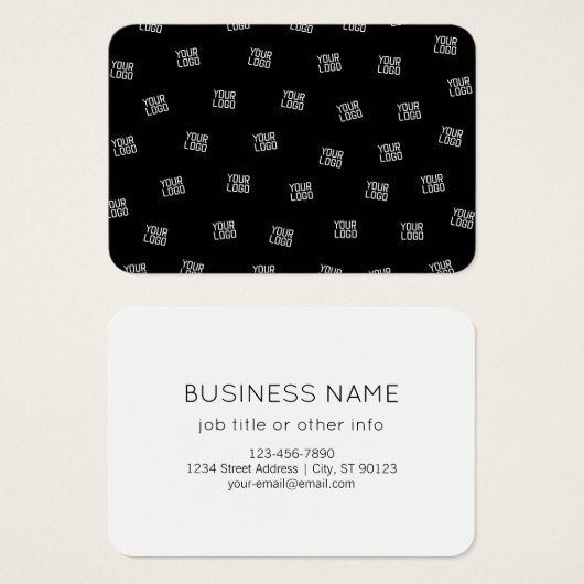 Conception aléatoire, logo ou image d'entreprise (Devant & derrière)