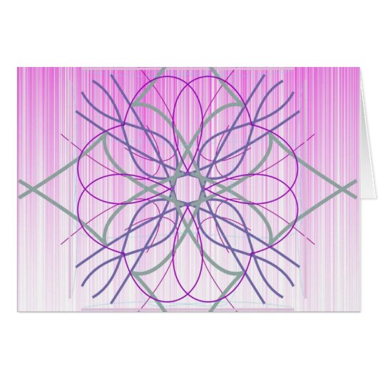 Conception Aléatoire Rose Et Violet (Devant horizontal)