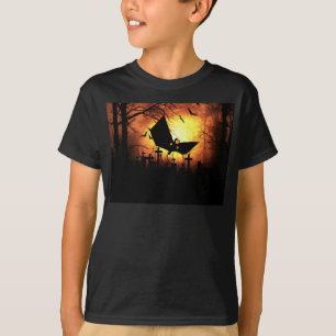 Conception amusante pour un T-Shirt d'Halloween