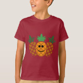 Conception ananas - T-shirt pour enfants TAGLESS® (Devant)