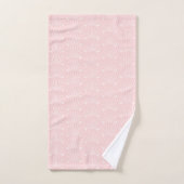 Conception Art Déco Rose (Serviette à main)