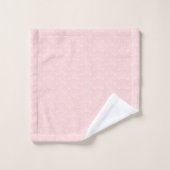 Conception Art Déco Rose (Gant de toilette)