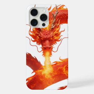Conception artistique de fantasy de dragon de feu,