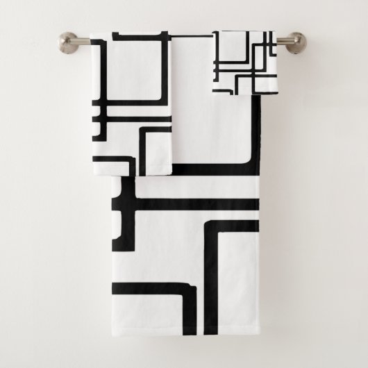 Conception artistique de verrouillage de carrés (En situation)