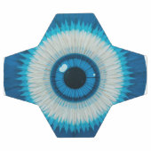 Conception artistique du mauvais œil bleu (Plat)