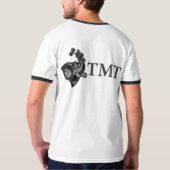 Conception baguée 3 du T-shirt des hommes (Dos entier)