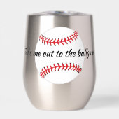 Conception Baseball Vin Thermique Tumbler (Avant)