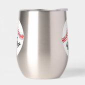 Conception Baseball Vin Thermique Tumbler (Gauche)