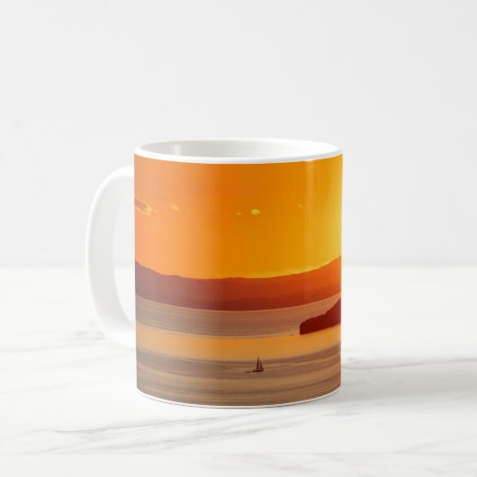 Conception bay Sunset Mug (Devant gauche)