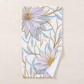 Conception Boho Tendance, Moderne, Chic, Fleurs, F (Serviette à main)