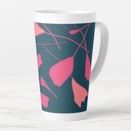 Conception botanique simple Mug (Angle droit)
