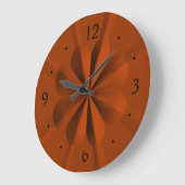 Conception bronzage de fleur dans des horloges (Angle)