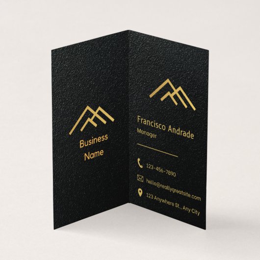 Conception carte de visite (Intérieur)