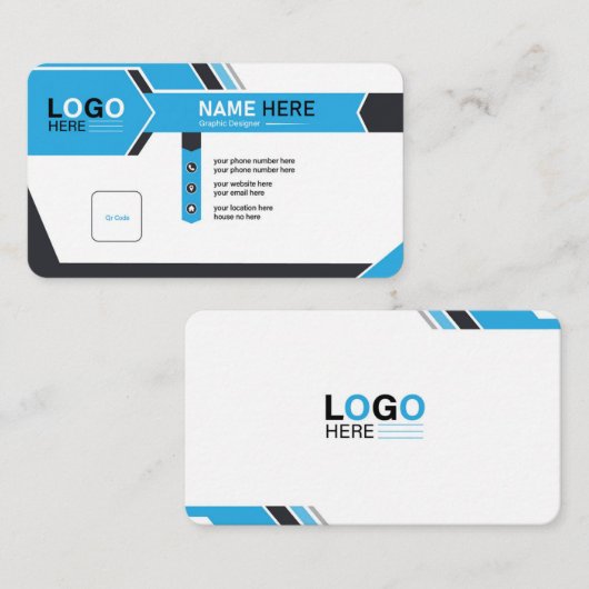 Conception carte de visite (Devant / Derrière)