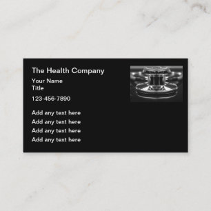 Conception Carte de visite à thème Médicale