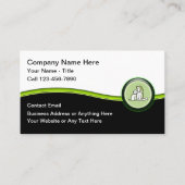 Conception Carte de visite branchée de soins pour (Devant)