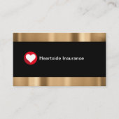 Conception Carte de visite de l'agent d'assurance  (Devant)