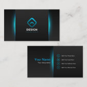 Conception Carte de visite moderne et personnalisa (Devant / Derrière)