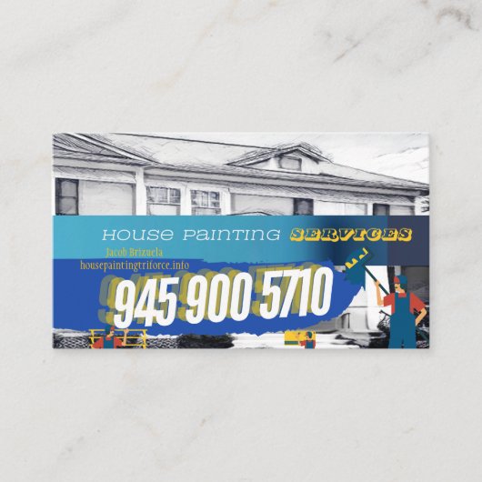 Conception Carte de visite personnalisée (Devant)