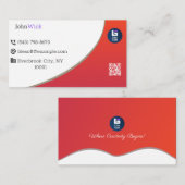 Conception Carte de visite personnalisée (Devant / Derrière)