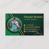 Conception Carte de visite professionnelle (Devant)